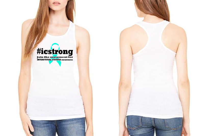 Interstitial Cystitis ICStrong Womens Tank Tops